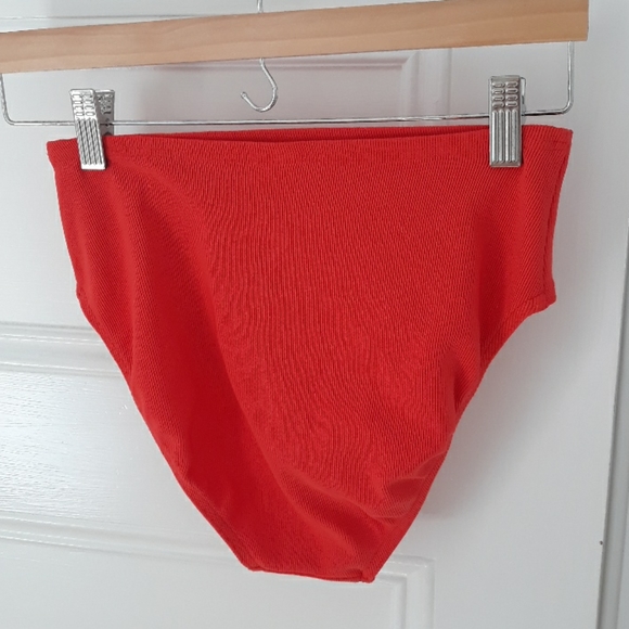 VTG 90s Y2K high neck rise orange bikini - Picture 6 of 15